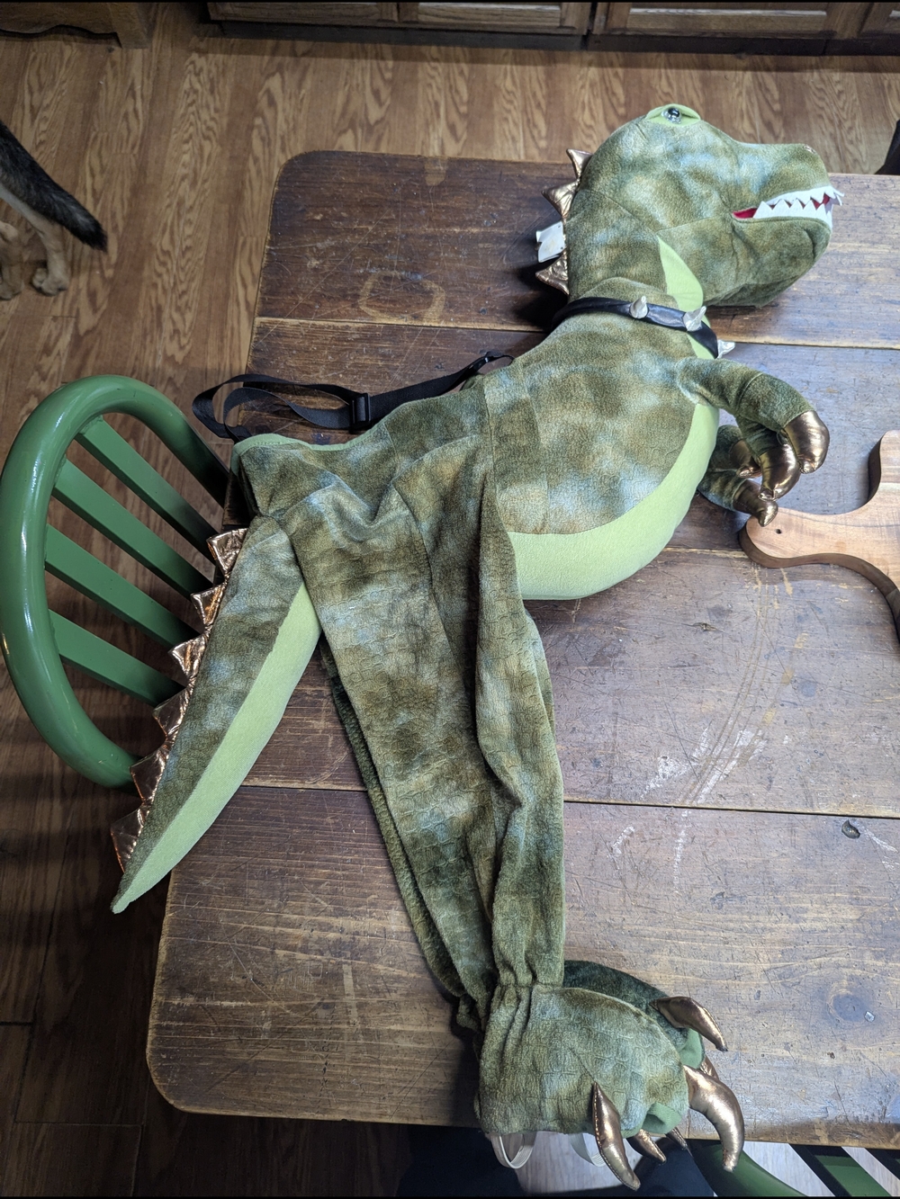 Ministry Of Rascals Dinosaur Plush Costume Ride On Light Up Eyes Roars